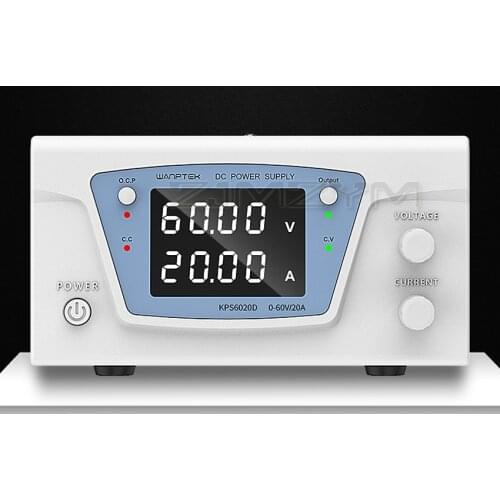 Bench Source Laboratory DC Stabilized Power Supply Adjustable Variable Digital Regulated Power Supply 60V 10A/20A