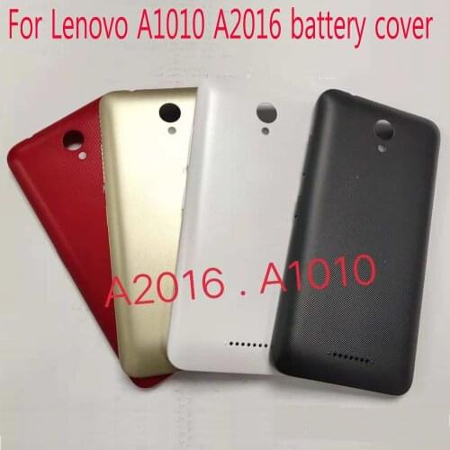 Original Housing Case For Lenovo A1010 A2016 Battery Back Cover With Power Volume Buttons+logo