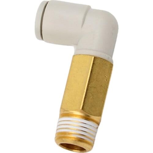 Applicable Tubing: Metric Size, Connection Thread: M, R, Extended Male Elbow KQ2W16-03AS KQ2W16-04AS