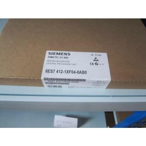 Brand New Sealed Siemens 6ES7412-1XF04-0AB0 6ES7 412-1XF04-0AB0 CPU 412-1