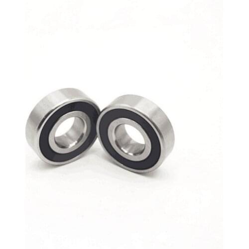 100pcs/lot 609RS 609-2RS 609 2RS RS 9*24*7mm Mini Miniature Rubber Sealed Deep Groove Ball bearing Shaft 9x24x7mm