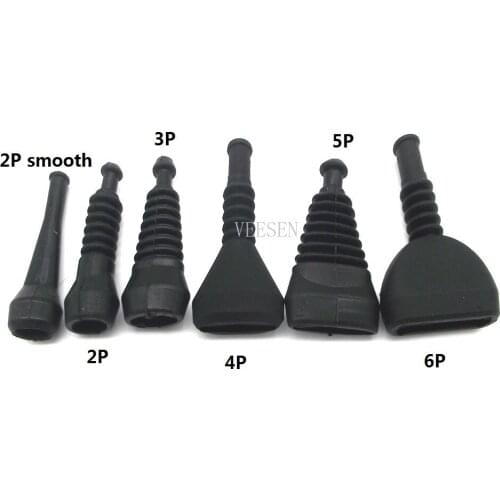 2 Pin/3P/4P/5P/6P Waterproof Electrical Automotive Wire Cover Silicone Sleeve Harness Fit for AMP 1.5 connector Serie