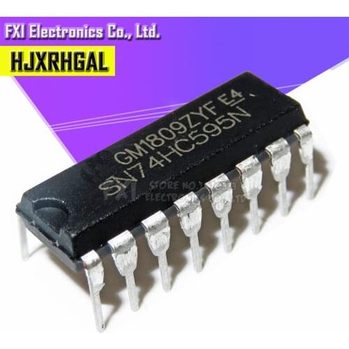 200PCS SN74HC595N SN74HC595 DIP16 DIP 74HC595N 74HC595