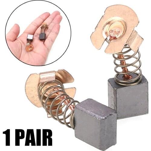 2pcs Mini Drill Electric Grinder Replacement Carbon Brushes for Electric Motor CB441 CB-441 CB-432 194435-6 BHR241 BHR202