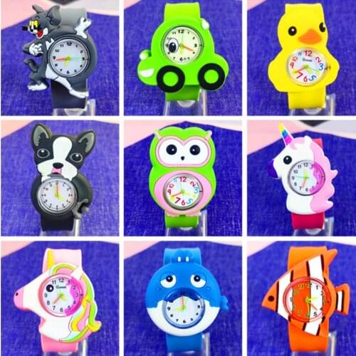 Kids Watch for Boys 3D Cartoon Children Watch for Girls Christmas Gift Clock Baby Toy Quartz Wrisrwatch Drop Shipping Relojes