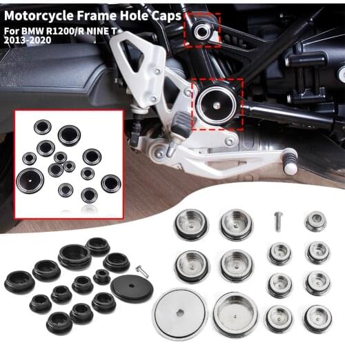 R9T Motorcycle Aluminum Frame Hole Caps Cover Set For 2013 2014 2015 2016 2017 2018 2019 2020 BMW R NINE T NINET Accessories