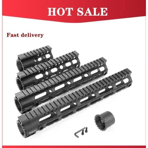 Magorui AR-15 M4 M-LOK 4 7 10 12 15 inch MLOK Slim Free Float Handguard Picatinny Rail Mount Bracket