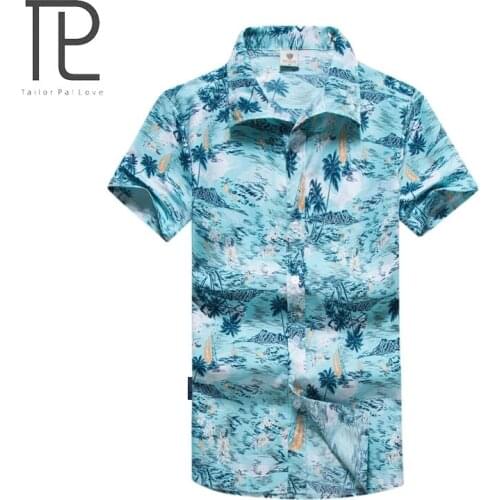 Tailor Pal Love Mens Summer Causal Beach Shirts Seaside Swimming Surfing wading Wear Short-Sleeve Shirts
