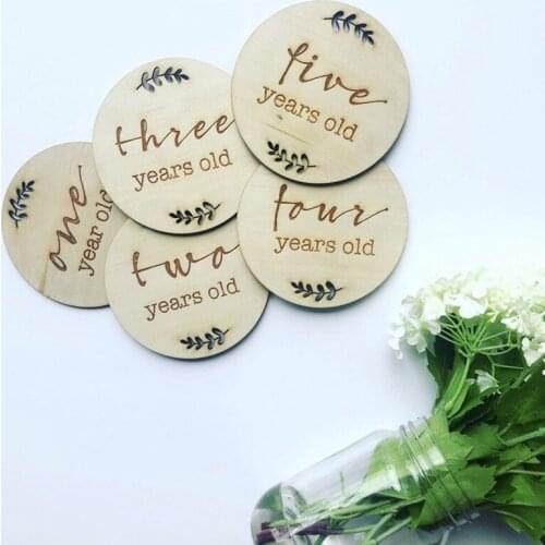 Set of 5pcs Milestones 1 - 5 Years