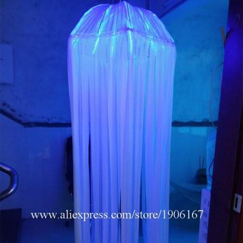 Led Luminous Jellyfish For Ballet LED Light Up Growing Stage Performance Props