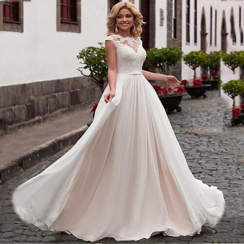 Taroandeddo Chiffon Wedding Dresses