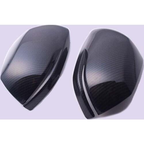 Carbon Fiber Chrome Rearview Mirror Covers Decoration For Honda CRV CR-V 2017 Side Door Case Cap Frame Car Styling High Quality