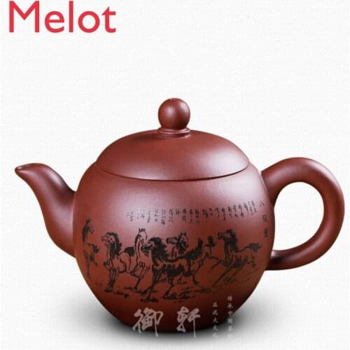 Yixing purple clay pot Xishi pure handmade authentic product of Mingjia original mine