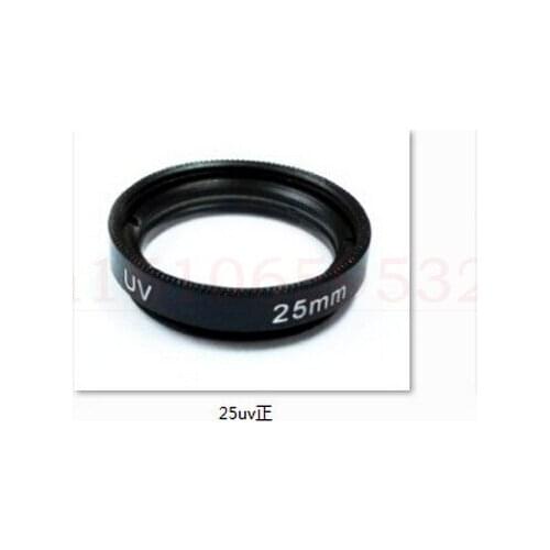 2pcs 25mm Glass UV Filter Lens Protection for Canon Nikon Sony Pentax Olympus Camera Lenses