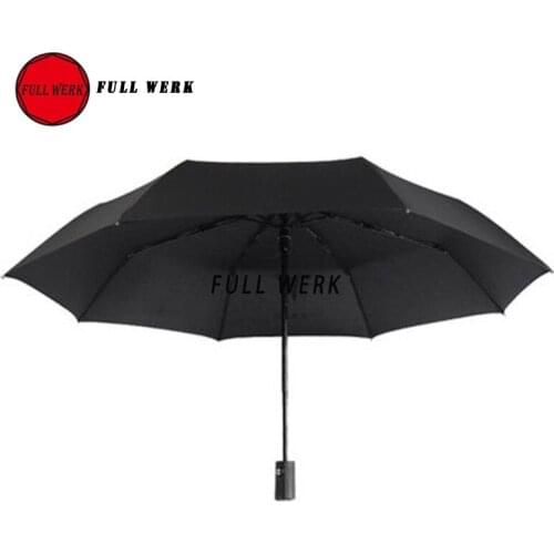 1pc Windproof UV Automatic Folding Umbrella Rain Sunshade Umbrella fit for Tesla MODEL S X Car Interior Accessories High Quality