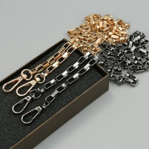 10pcs/lot) 120cm * 6.77mmReplacement Purse Chain Shoulder Crossbody Bag Strap for Small Handbag, Clutch Handles DIY Accessories
