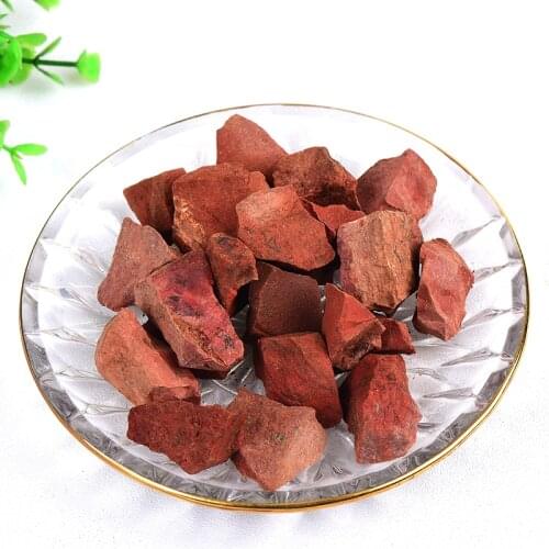 100% Natural Quartz Minerals Specimen Red Jasper Quartz Raw Crystals Lrregular Shape Rough Rock Stone Reiki Healing Home Decor