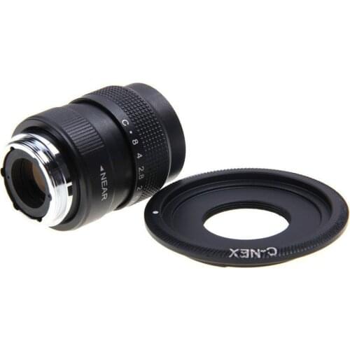 25mm F1.4 CCTV TV lens+C Mount to Sony E:NEX3 NEX-C3 A6000 A6500 NEX-5T NEX6 NEX-5 NEX-5N NEX-5R NEX7 NEX-F3