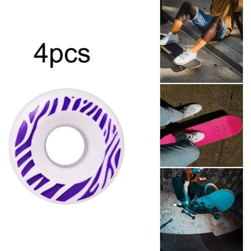 4pcs/set Replacement Outdoor Inline Hockey Fitness Skate Wheels 80A 55x32mm