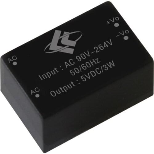 AC-DC isolated power supply 220v to 5v, 600mA 3W smart home switch step-down power supply module