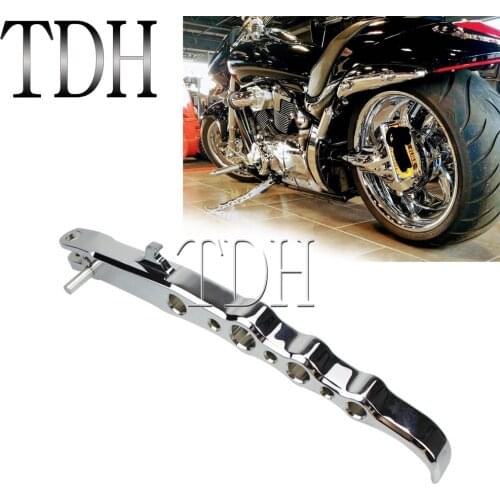 Aluminum Chrome Motorcycle Kickstand CNC Retro Kick Side Stand Foot Support For Suzuki Boulevard M109R VZR1800 2006-2016 2015