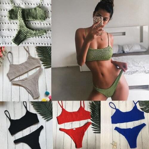 Biquini 2017 Brazilian Thong Bikinis Women Swimsuit Sexy Green Cut Swimwear Women Bikinis Maillot De Bain Femme Bikini Girl