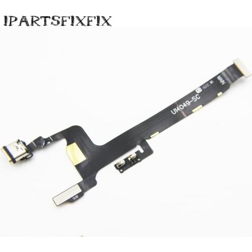 For Oneplus2 USB Dock Charging Port Tail Plug one plus 2 Back Rear Flex Cable Charger Connector For Oneplus 2 Two Parts Repair