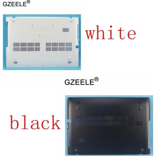 GZEELE NEW for Lenovo Ideapad Z510 laptop Bottom Base Cover Lower Case black /white AP0T2000900 90204002 AP0T2000110 90204001
