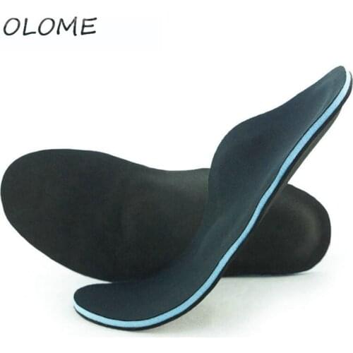 1Pair Flatfoot Inner Splay Correction Insole X/O Legs Foot Eversion Man And Woman Arches Cork Orthopedic Insoles
