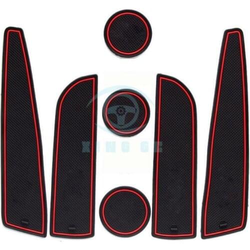 Fit For BMW MINI 2007 2008 2009 2010 2011 2012 2013 COOPER 2th 2-Door R55/R56/clubman/one Red Cup Mat