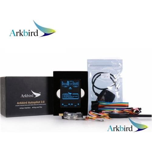 Arkbird 2.0 FPV OSD Autopilot Flight Controller System with M8N GPS Current Sensor/Galvanometer Airspeed Meter Full Set Cables