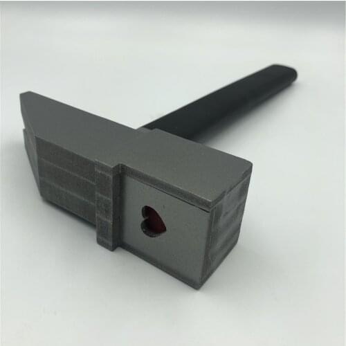 Jujutsu Kaisen Kugisaki Nobara Cosplay Weapon Resin Hammer Mini Scarecrow Role Nobara Cosplay Props 29*15cm