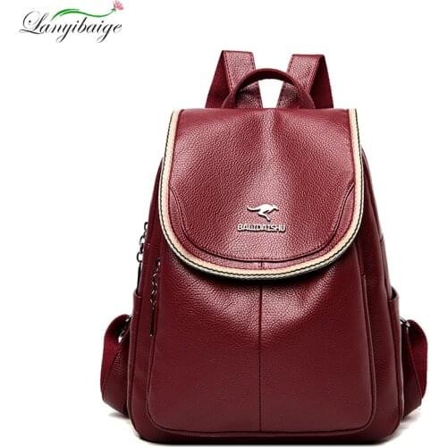 Luxury Casual Ladies Backpack Fashion Retro Designer Sac Sweet Girl Student Backpack Girl Small Travel Backpack New Summer 2021