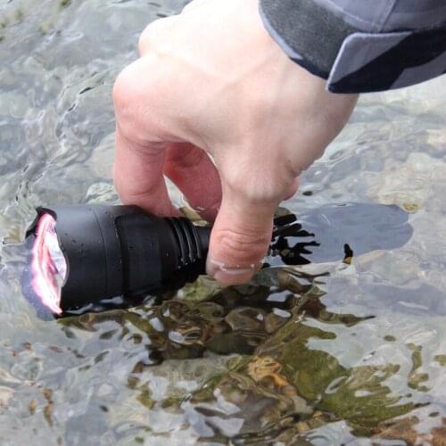 Shenyu C8 glare flashlight aluminum alloy outdoor household Q5 Xiaoyeqi waterproof LED rechargeable