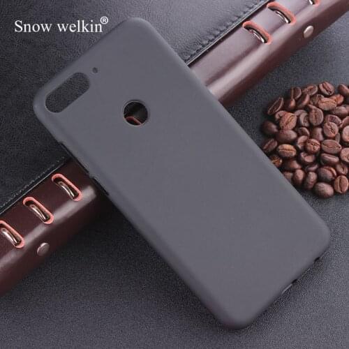 Snow Welkin Y7pro 2018 Gel TPU Slim Soft Anti Skiding Silicone Case Back Cover For Huawei Y7 Pro 2018 5.99inch Bag Coque Fundas