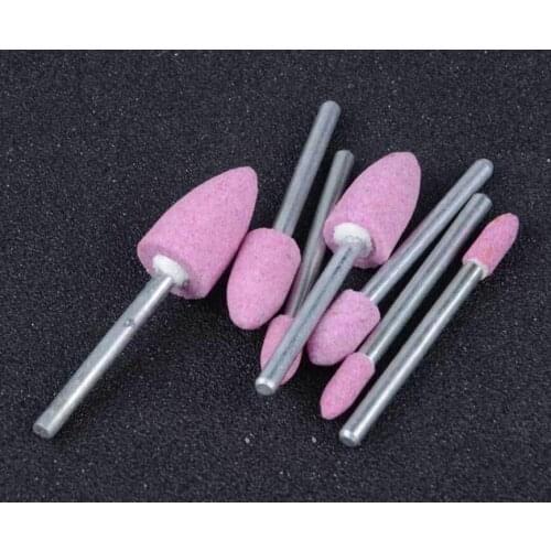 Nail Drill Bits Silicon Heads Remove Nail Calluses Tools Electric Drill Manicure Cutter Nail Accessories