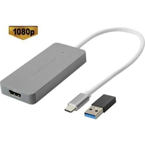 USB 3.0 TypeC Video Capture Card HDMI to USB3.0 TV BOX Camcorder Game Live Streaming Recording Dongle For PS3 PS4 XBox one Phone