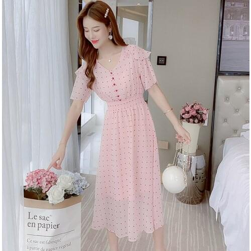 YSBFALNZ Pink Summer Dresses