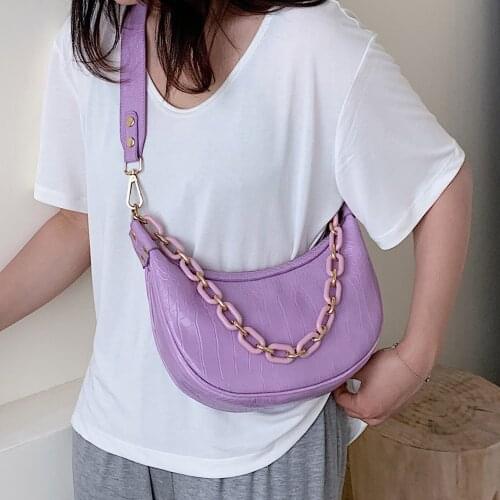 Women Chain Bag Fashion Leather Shoulder Handbag Female Crossbody Messenger Bags Luxury Designer Hand Bag for Women Purse Bags