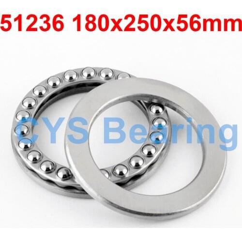 1PC Plane Thrust Ball Bearing 51236 180x250x56MM