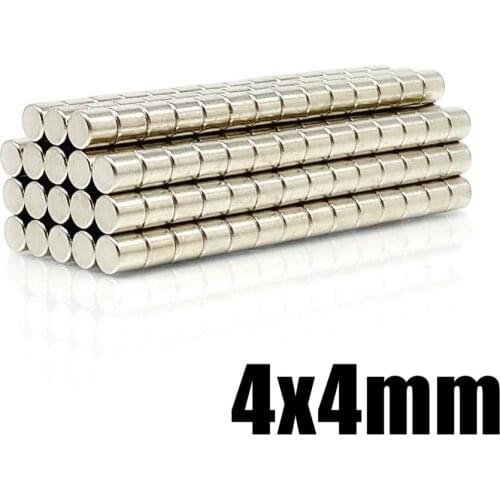 20-5000pcs 4x4 mm Mini Small Round Magnets N35 Neodymium Magnet Dia 4x4mm Permanent NdFeB Strong Powerful Magnets 4*4