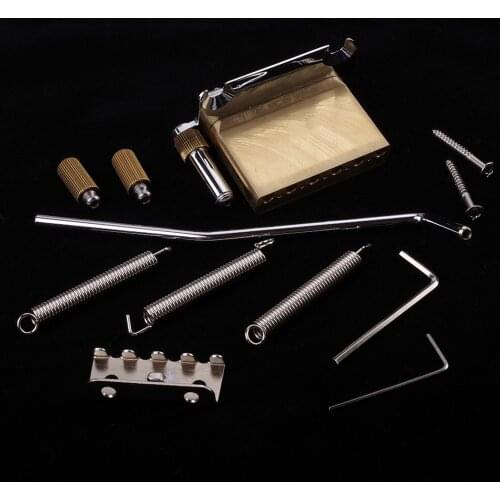 Tremolo Bridge, 6-String Electric Guitar Tremolo Bridge System for ST Guitar