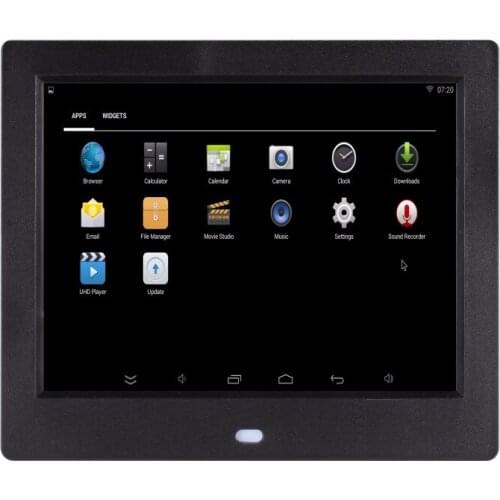 8 inch WIFI android operation system Ram 512MB Rom 8G memory digital photo frame 8 inch digital album electronic album 4X3