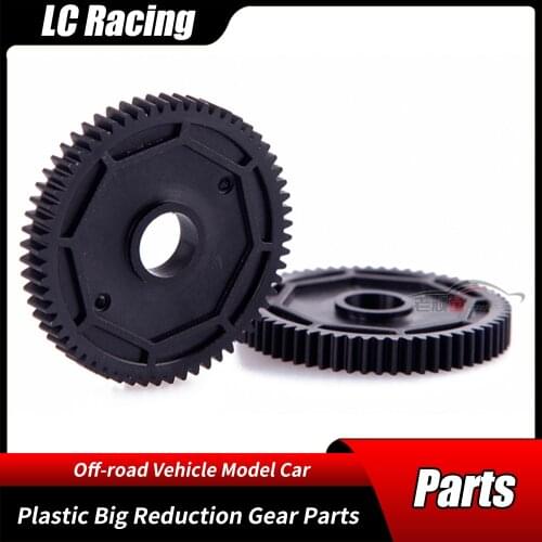 LC Racing 1/14 60T Plastic Big Reduction Gear Parts L6005 Off-road Vehicle Buggy Short-course Truck