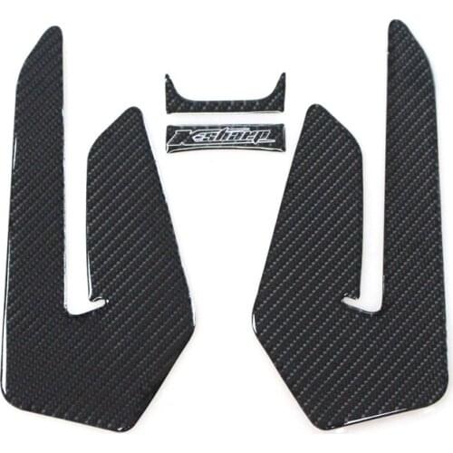 K-sharp 3D carbon fiber color motorcycle accessories motorcycle decal sticker tank pad for yamaha mt-07