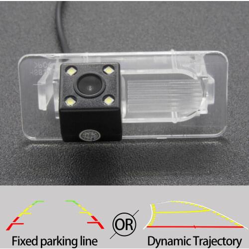 Fixed Or Dynamic Trajectory CCD Car Rear View Camera For Toyota Corolla sedan（E170) 2014 2015 2016 2017 2018 Car Parking Monitor