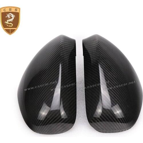 CSSYL For GT GTS GC GranCabrio Dry Carbon fiber Mirror Cover Caps Maserati Gran Turismo GC Quattroporte CF rearview mirror shell