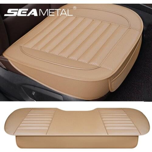 Leather Car Seats Interior Seat Covers Universal Auto Seat Cover Mats Automobiles Seat-covers Cushion Protect Carpet Accessories