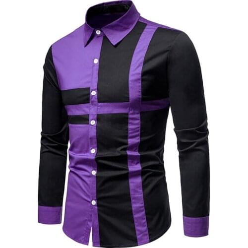 Male Stylish Western Cowboy Shirt Men Brand Design Embroidery Slim Fit Casual Long Sleeve Shirts Mens Wedding Party Shirt S-2XL