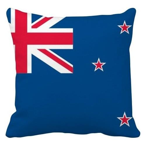 New Zealand National Flag Oceania Country Throw Pillow Square Cover
